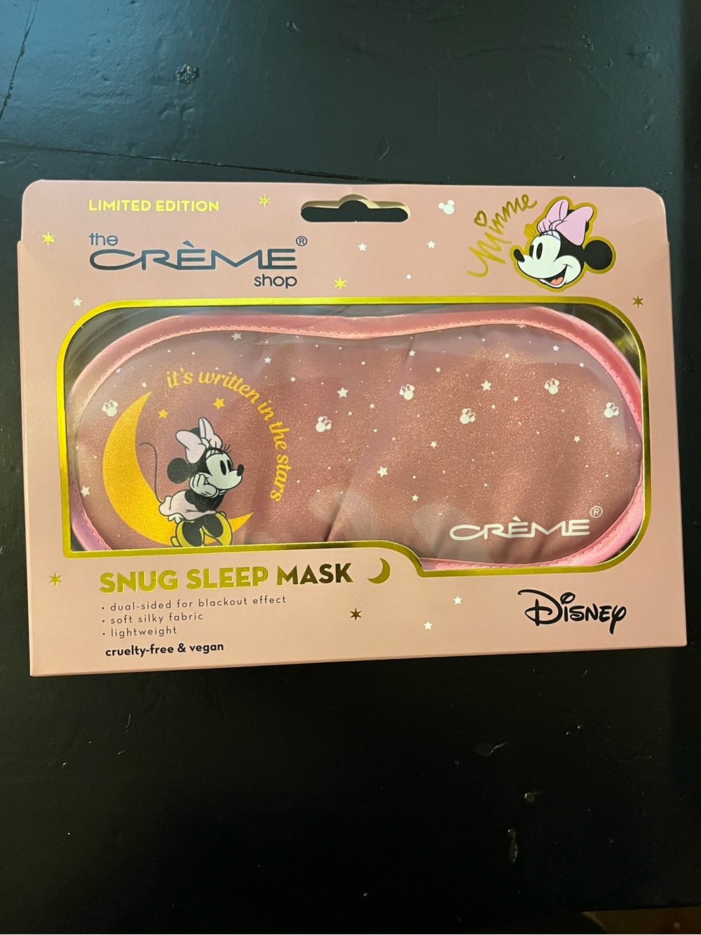 The Crème Shop x Disney Minnie Pink Snug Sleep Mask